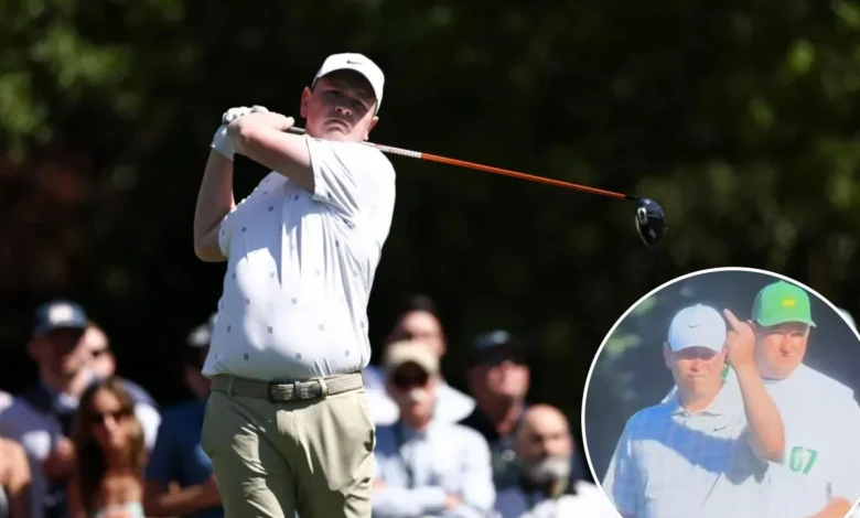 Robert MacIntyre refuses to speak to media after Masters middle finger reprimand