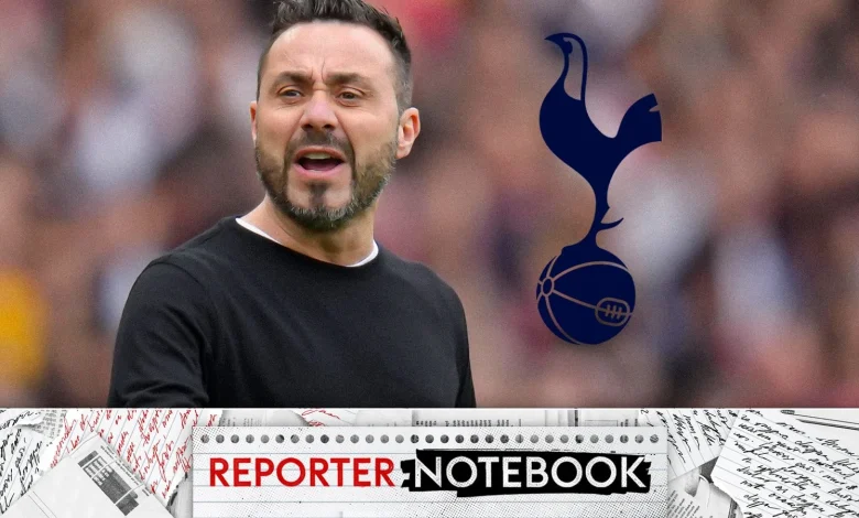 Roberto De Zerbi: How new Tottenham boss could line up in first game in charge against Sunderland