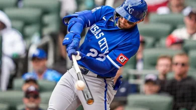 Royals' Carter Jensen removed from lineup after oversleeping