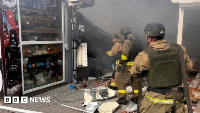 Russian attack on Ukraine market kills five