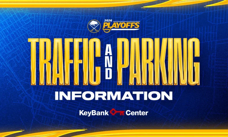 Sabres announce important playoff parking and traffic information