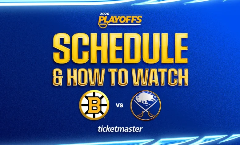 Sabres announce schedule, tune-in info for Round 1 playoff series vs. Bruins