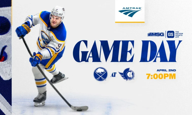 Sabres at Senators | How to watch, lineup notes, and storylines