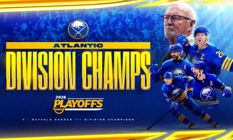 Sabres clinch Atlantic Division title