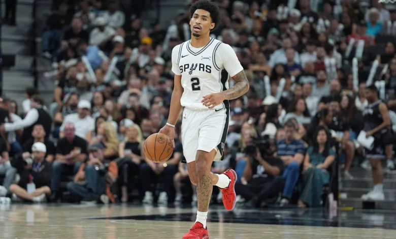 San Antonio Spurs rookie guard Dylan Harper couldn’t be in a better position