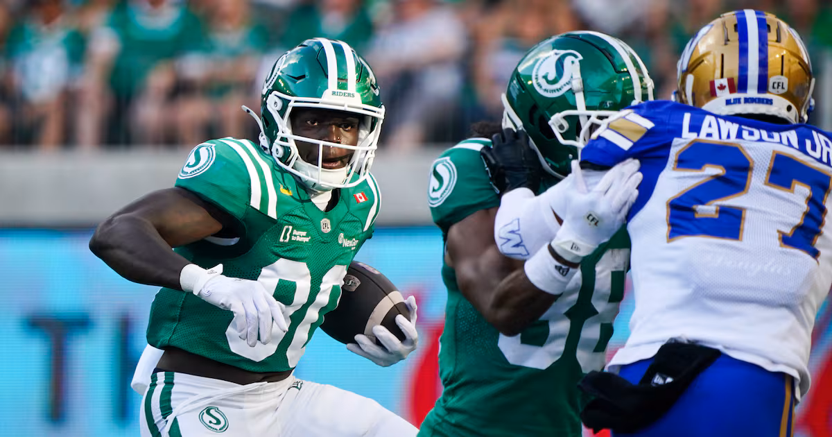 Saskatchewan Roughriders release Ajou Ajou after wide receiver suspended by CFL