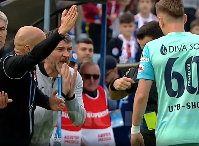 Scandal la Oțelul - UTA: Adrian Mihalcea și-a scos legitimația! Arădenii și-au pus mâinile în cap