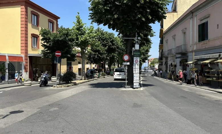 Scatta nel centro di Sorrento la Ztl, sarà attiva fino al 25 ottobre
