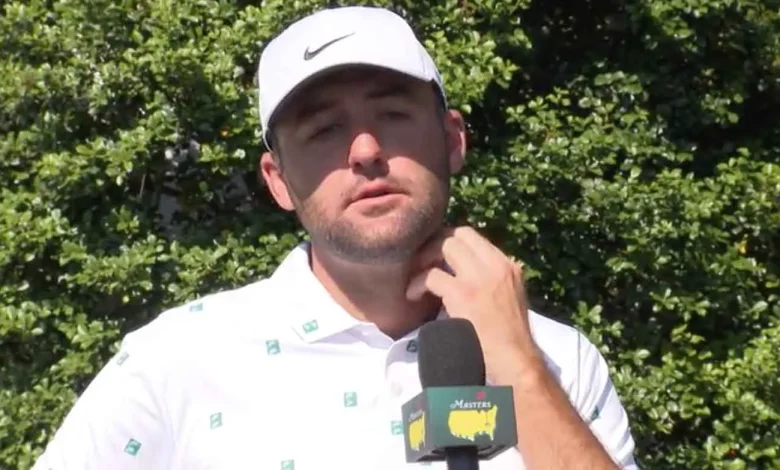 Scottie Scheffler blitzed Augusta National. And then a reporter’s question