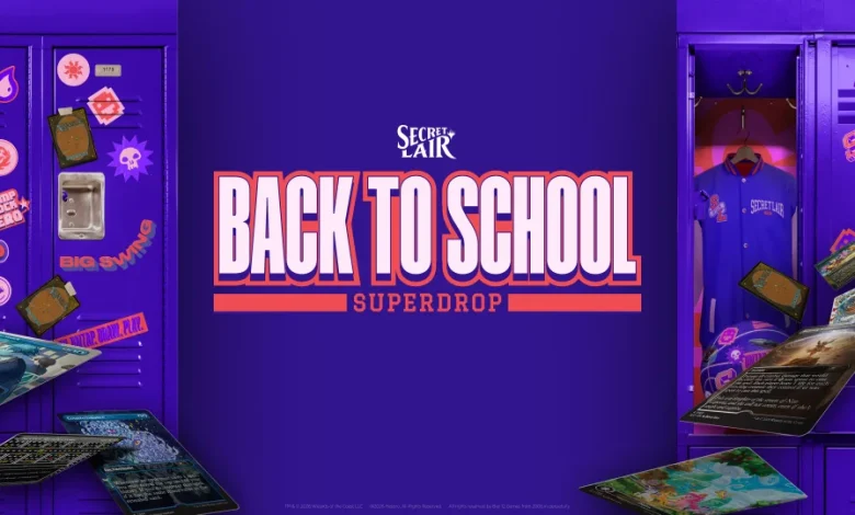 Secret Lair: Back to School Superdrop