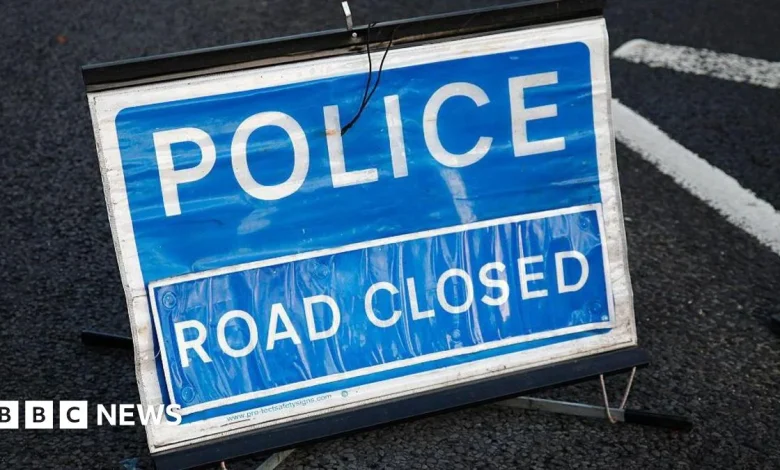 Section of A27 closed after two hurt in crash