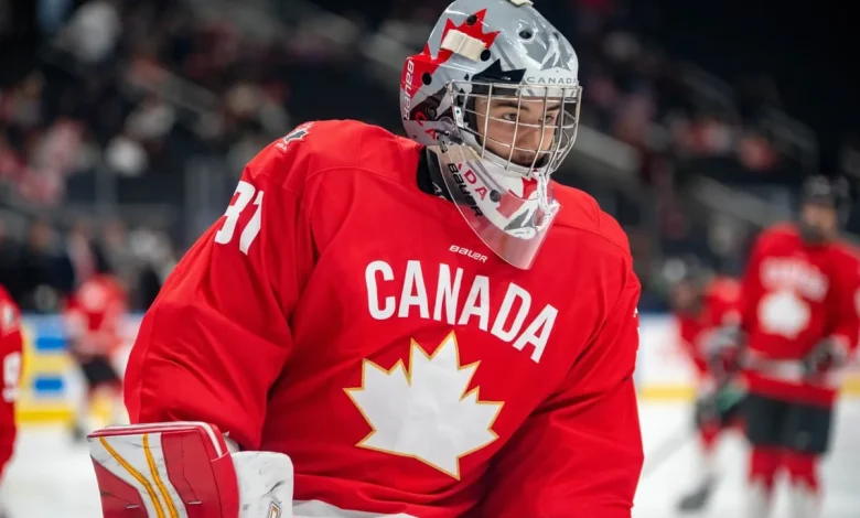 Senators sign Lucas Beckman to three-year, entry-level contract