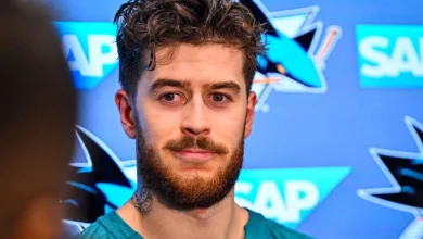 Sharks Locker Room: “You can't play at the end of your stick”