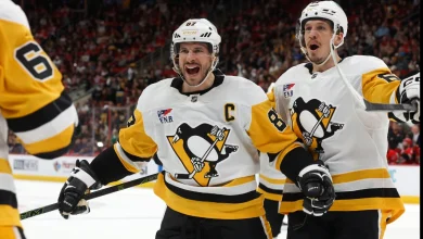 Sidney Crosby passes Steven Yzerman on NHL's all-time points list