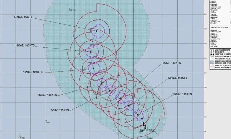Sinlaku now a super typhoon as it takes aim at Marianas