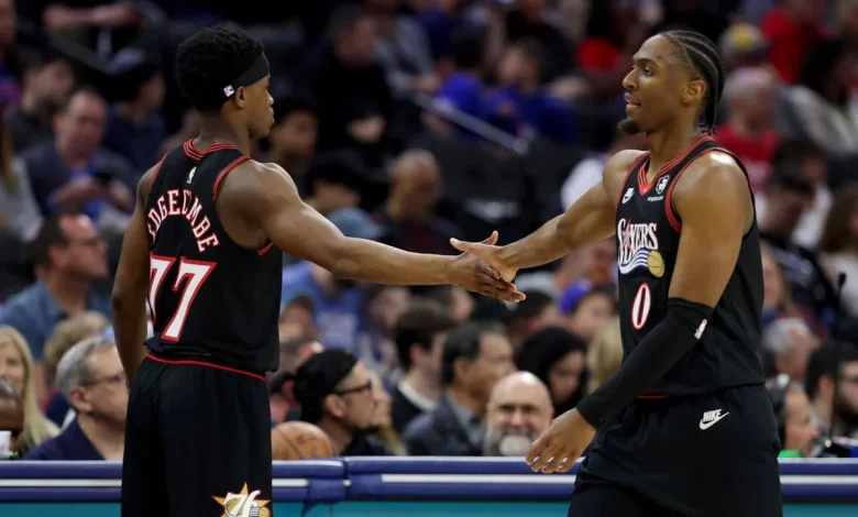 Sixers need Tyrese Maxey and VJ Edgecombe more than ever against Celtics