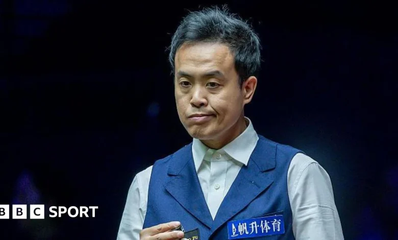 Snooker world championship: Fu moves one step closer to a Crucible return