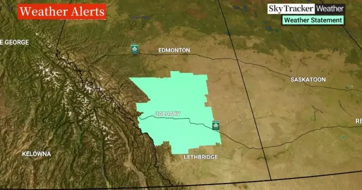 Snow in the forecast for Calgary, Edmonton areas ahead of the long weekend