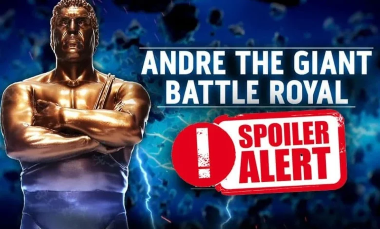 Spoiler: Frontrunner to Win the 2026 Andre The Giant Battle Royal Revealed