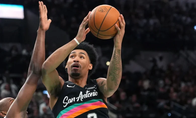 Spurs Rookie Dylan Harper Leaves Regular-Season Finale With Injury