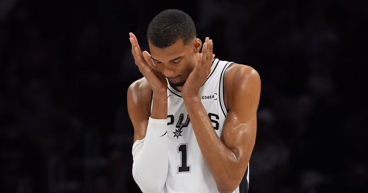 Spurs rule out Wembanyama (ankle) against Clippers