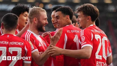 St Pauli 0-5 Bayern Munich: Vincent Kompany's side break Bundesliga goals record to go 12 points clear