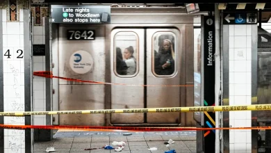 Stabbings on New York City subway leave 3 hurt as officers fatally shoot knife-wielding man