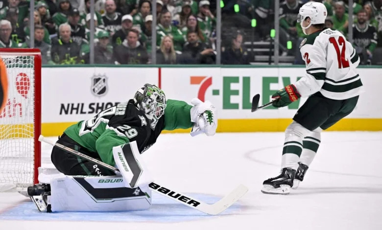 Stars’ Jake Oettinger flashes resilience — and glove hand — in bounce-back victory