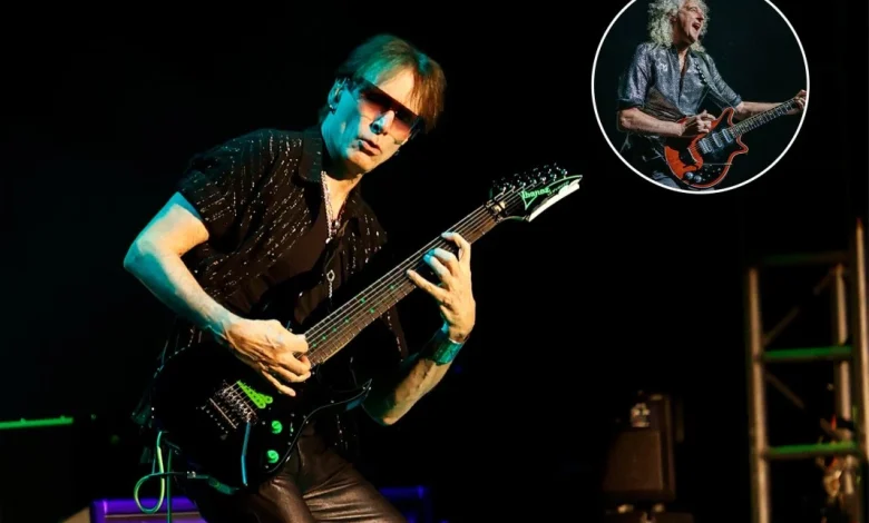 Steve Vai recalls playing Brian May’s Red Special guitar: “The neck is like a bat”