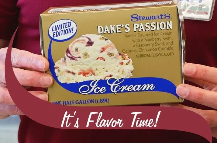 Stewart's introduces new half gallon ice cream flavor