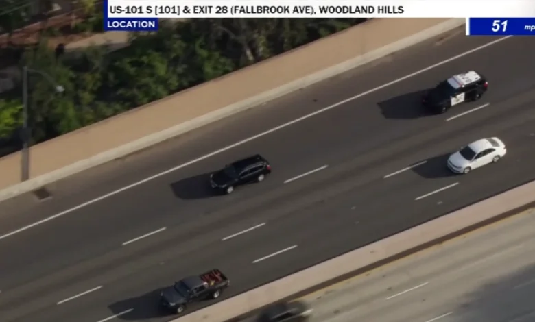 Suspect arrested after CHP pursuit through Ventura, Los Angeles and San Bernardino counties