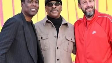 #TSRDaddyDuties: Three legendary comedians have actress daughters on their hands! 🤩 #ChrisRock, #EddieMurphy, and #AdamSandler showed up to support their kiddos, who all appear in Netflix’s ‘Roommates’. 🎥 (📸: @gettyimages) ✍🏾: #TSRStaffLG