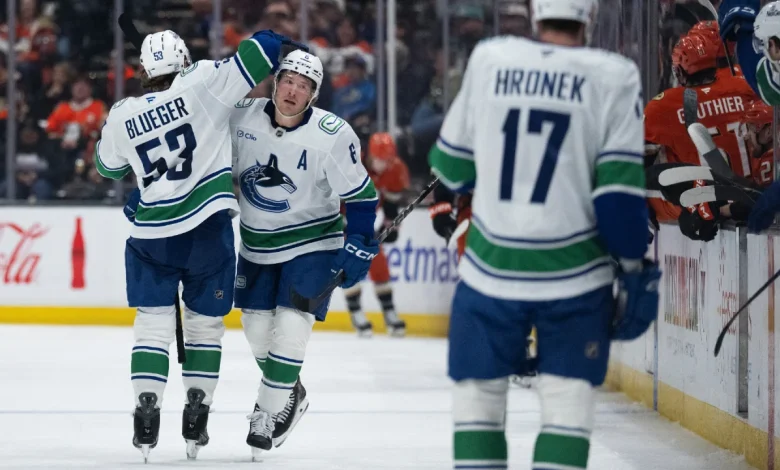 Takeaways: Canucks play spoiler in California back-to-back