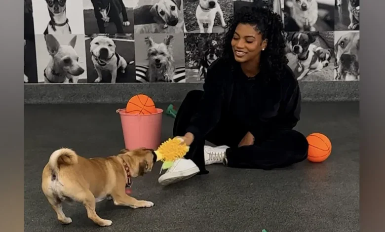 Taylor Rooks Shoots And Scores On Her Basketball-Themed Dodo Dream Date