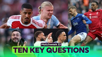 Ten KEY questions for Matchweek 33's fixtures