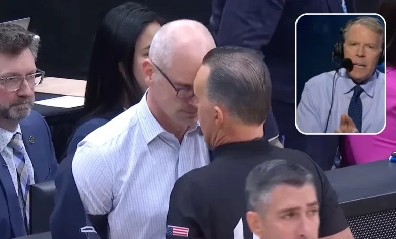 Terry McAulay 'deeply disappointed' in ref after Dan Hurley interaction