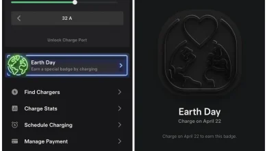 Tesla Adds Earth Day Charging Badge to Mobile App