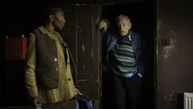 'The Christophers' review: Ian McKellen and Michaela Coel give more than a masterclass : NPR
