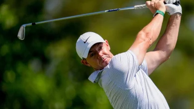 The Masters 2026 third-round tee times and how to watch on TV as Rory McIlroy leads