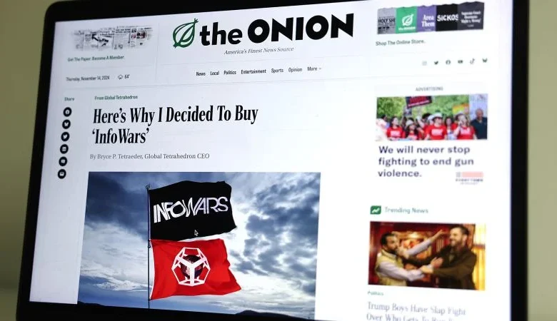 The Onion reaches new deal to take over Alex Jones’ Infowars