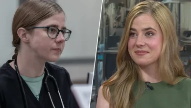 'The Pitt' Star Taylor Dearden Ran Toward a Man's Choking at a Restaurant — Then Thought, 'What's My Line?'