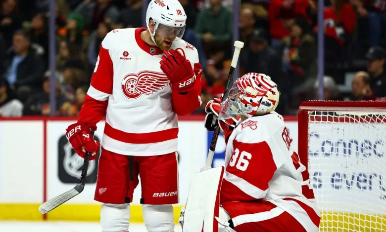 The Red Wings’ playoff chances are all but officially gone
