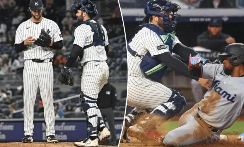 The Yankees' early concerning faults revealed themselves in loss to Marlins