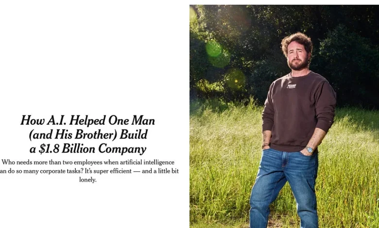 The back story behind the first “$1.8 Billion” dollar “AI Company”