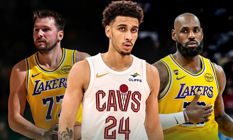 The 'kid from Sutherland' on facing icons LeBron, Luka