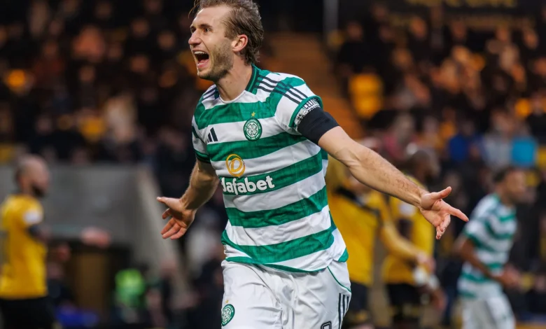 The number of goal contributions Benjamin Nygren needs to enter Celtic record books