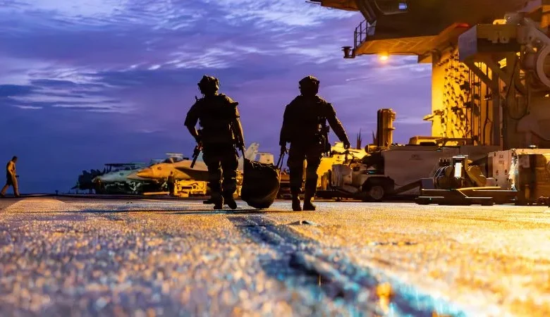 The record-breaking trip of the USS Gerald Ford, the aircraft carrier at the center of Trump’s military ambitions