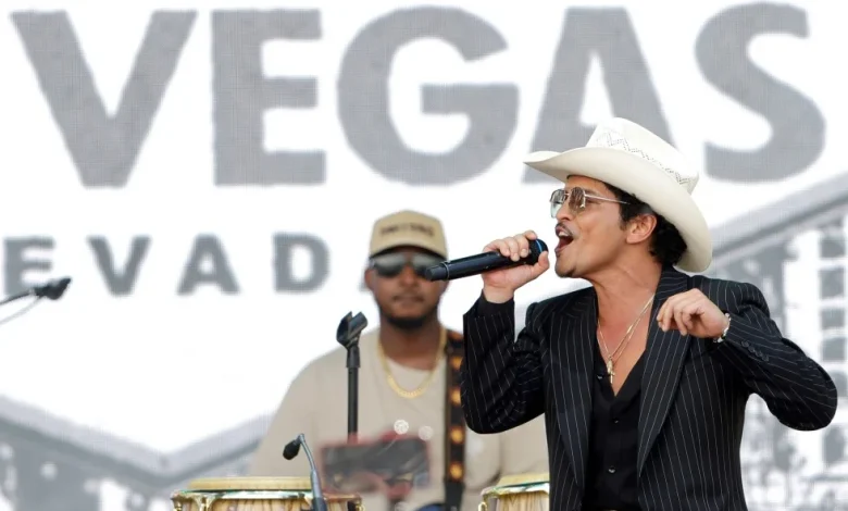 There's a new street in Las Vegas: Bruno Mars Drive