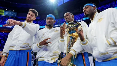 Thunder remain NBA title betting favorite; Spurs, Celtics follow