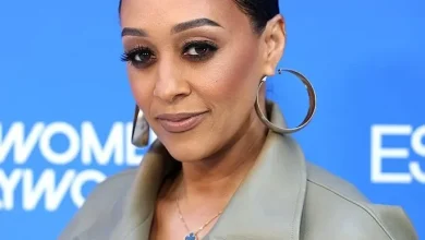 Tia Mowry Breaks The Internet With Black Lingerie Outfit